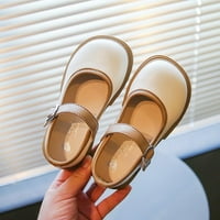 Момичета рокли обувки Mary Jane обувки за момиче балетни апартаменти обратно в училище принцеса сватбени обувки 1- години