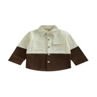 Arvbitana Toddler Baby Boy Jacket Cardigan Topwear Top Soft Denim Potton Button Down Casual Outfit Coat