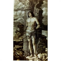 Postterazzi Sal Saint Sebastian от Андреа Мантегна 1431- Франция Париж Муси Дю Лувър Печат на плакат - в