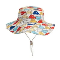 Leylayray Сладка отпечатана басейна бебешка шапка Деца Рибар шапка Слънцезащитни шапки
