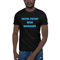 2xl Blue Hotel Hotel Front Desk Manager Памучна тениска с недефинирани подаръци