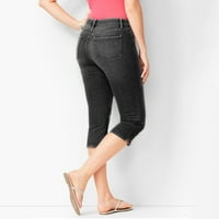 Gubotare Baggy Jeans for Women Women High Rese Skinny Jean, Black 4XL