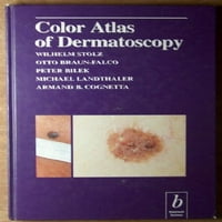 Цветна атлас на дерматоскопията, предварително притежавана твърда корица Wilhelm Stolz, Otto Braun-Falco