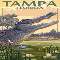 Тампа, Флорида, алигаторна сцена