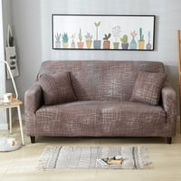 Miirene Waterproof Printed Depa Cover за диван метещ миеща се любовна седалка Jacquard Stretch Couch Non Slip Slipcovers Стилна материя за дома на закрито - размери