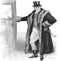 Мъжката мода, 1894. Гравиране на Nwood, английски, 1894. Плакатен печат от