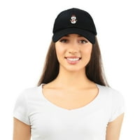 Mini Snowman Hat Дами дамска бейзболна шапка в черно
