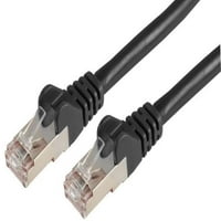 Сигнал - Cat6a LSOH RJ Ethernet Patch Lead, черен