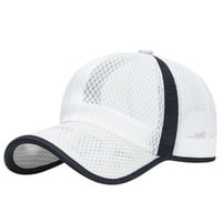 Unise Classic нископрофилен мрежест бейзболна шапка мека неопределена регулируема шапка татко шапка