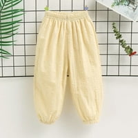 2-7t малки момчета момичета пролет есен лято памук меки панталони деца ежедневни дълги панталони
